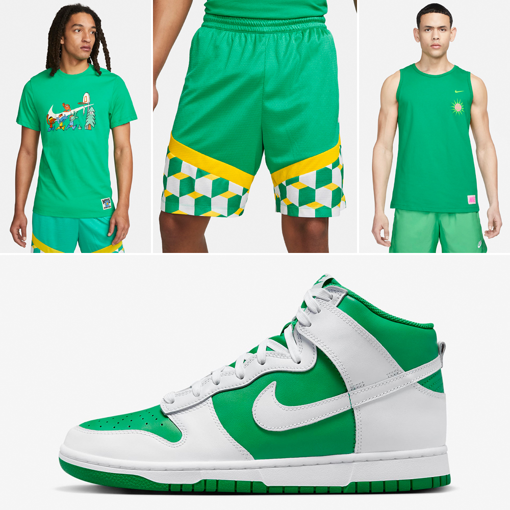 Nike-Dunk-High-Stadium-Green-Outfits