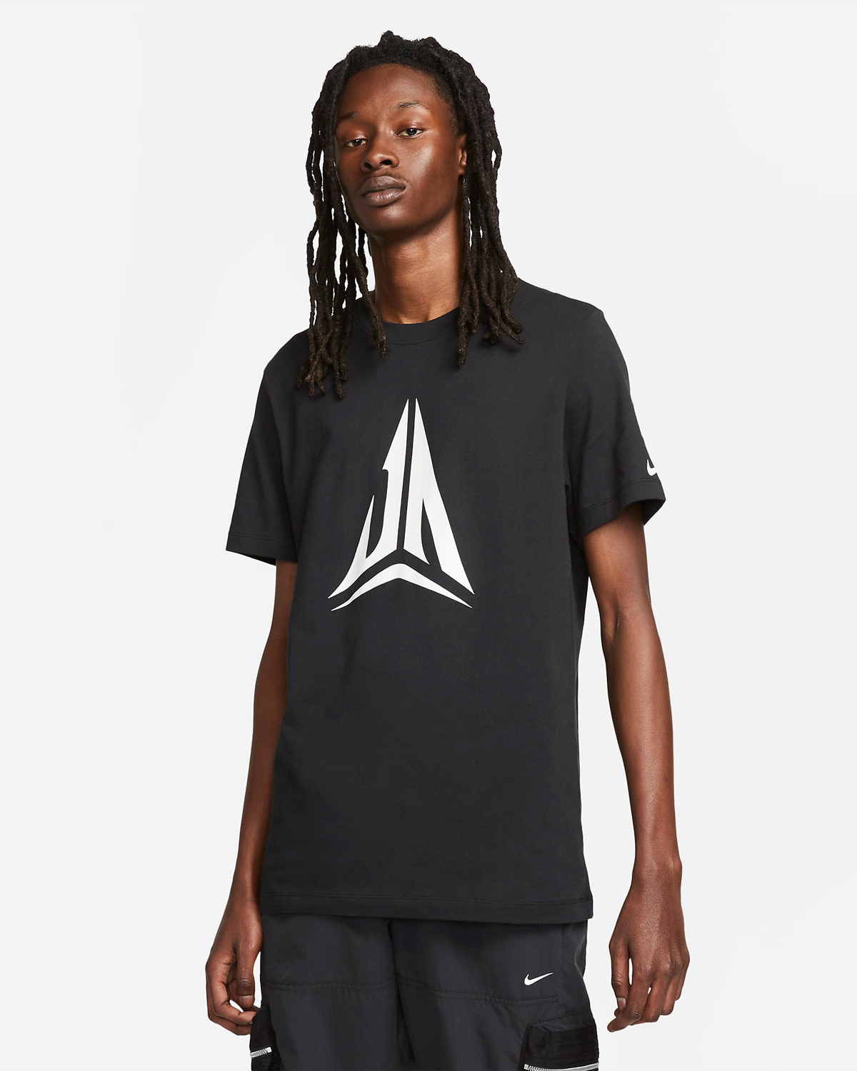 Nike-Ja-Morant-Logo-T-Shirt-Black-White