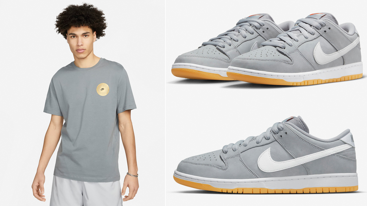Nike-SB-Dunk-Low-Pro-Wolf-Grey-Gum-Shirt