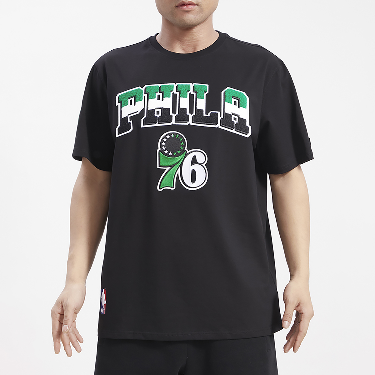 Pro-Standard-Lucky-Green-Philadelphia-76ers-Shirt