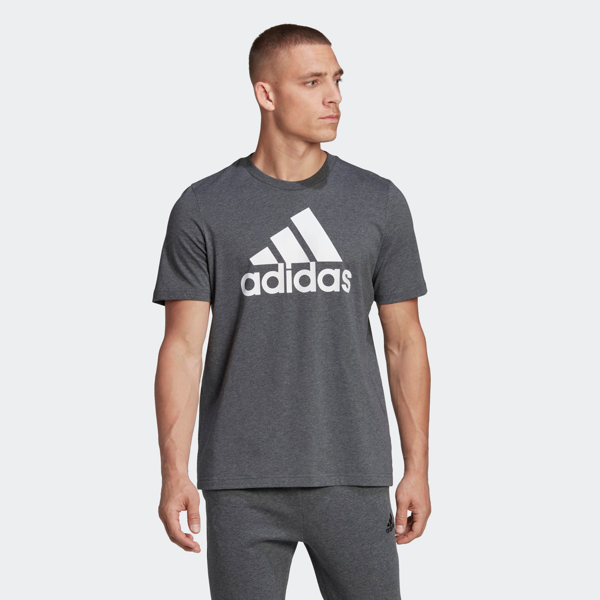 adidas-Essentials-Big-Logo-Tee-Shirt-Dark-Grey