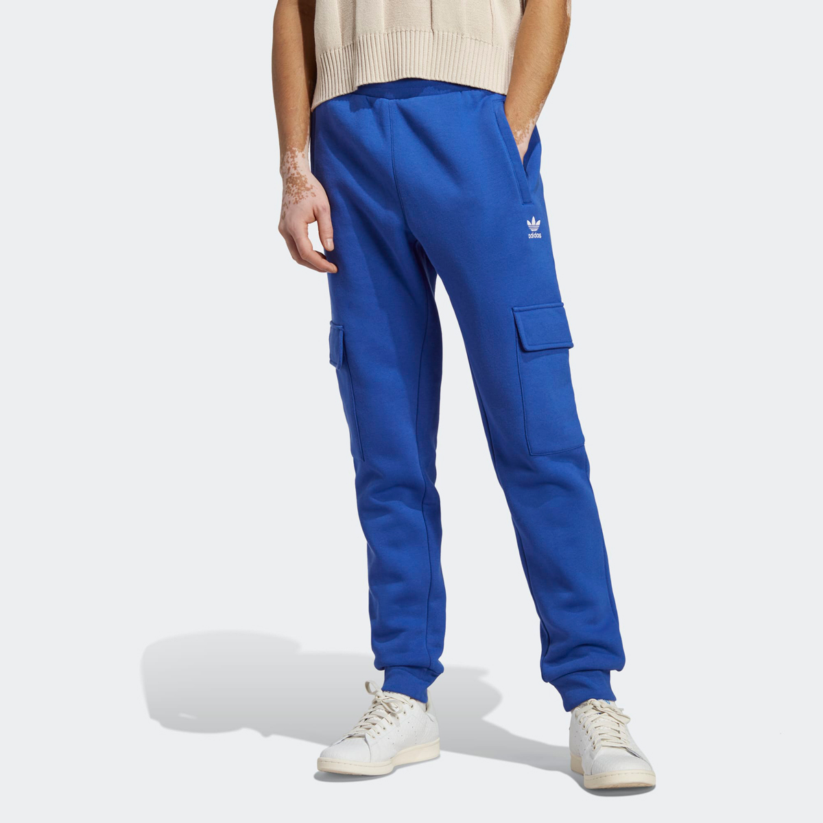 adidas-Trefoil-Essentials-Cargo-Pants-Semi-Lucid-Blue