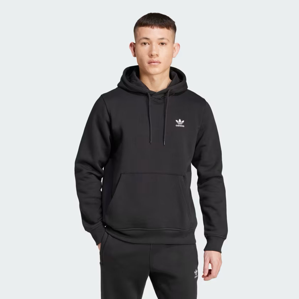 adidas-Trefoil-Essentials-Hoodie-Black