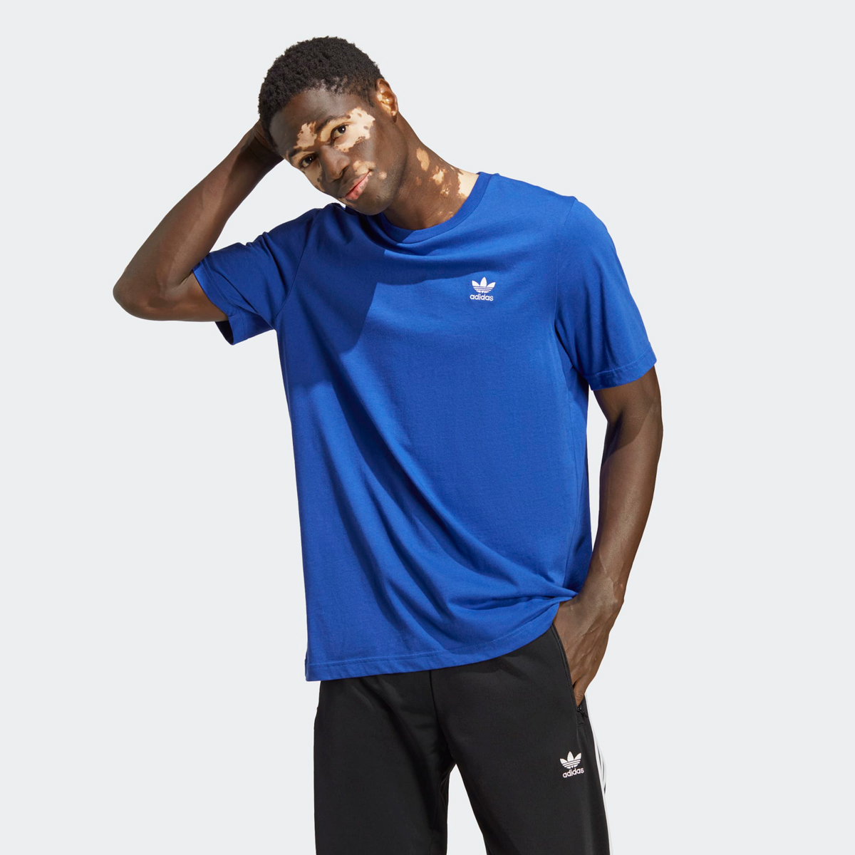 adidas-Trefoil-Essentials-T-Shirt-Semi-Lucid-Blue