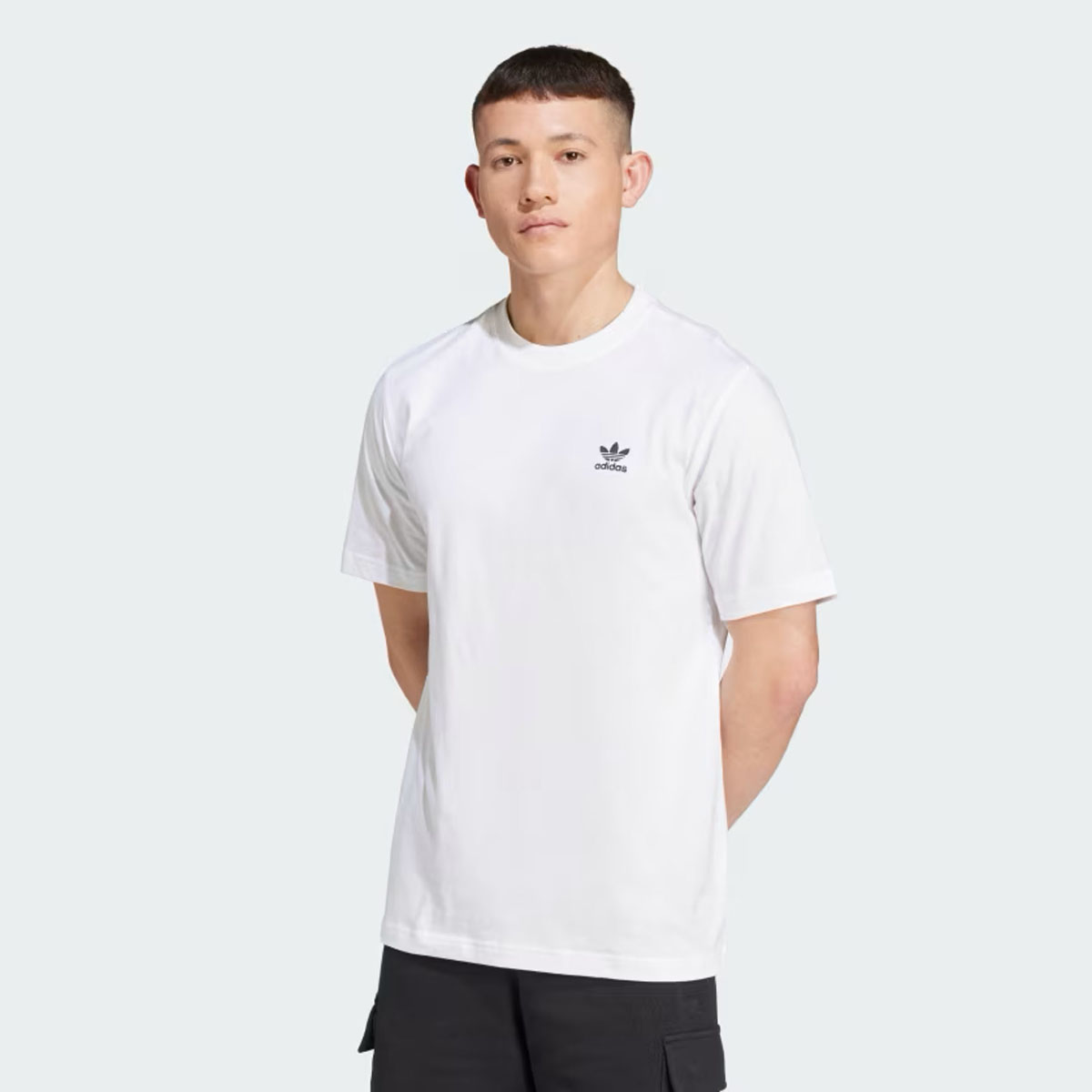 adidas-Trefoil-Essentials-T-Shirt-White