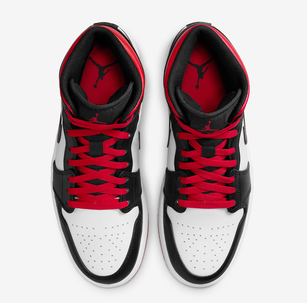 Air-Jordan-1-Mid-White-Black-Gym-Red-Release-Date-4