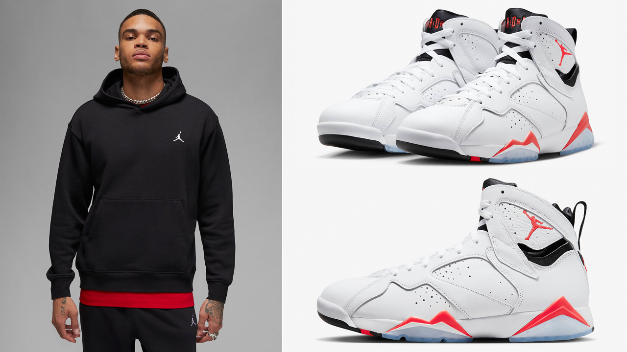 Air-Jordan-7-White-Infrared-Pullover-Hoodie-to-Match