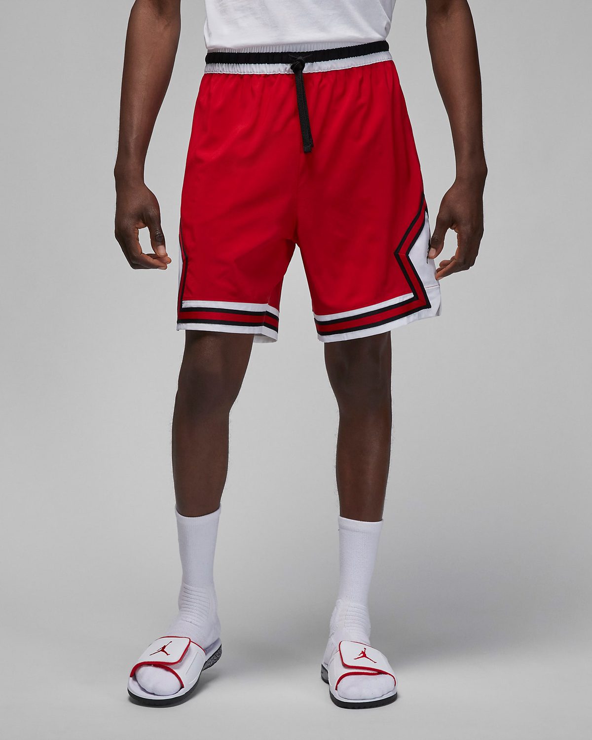 Jordan-Dri-Fit-Sport-Woven-Diamond-Shorts-Gym-Red