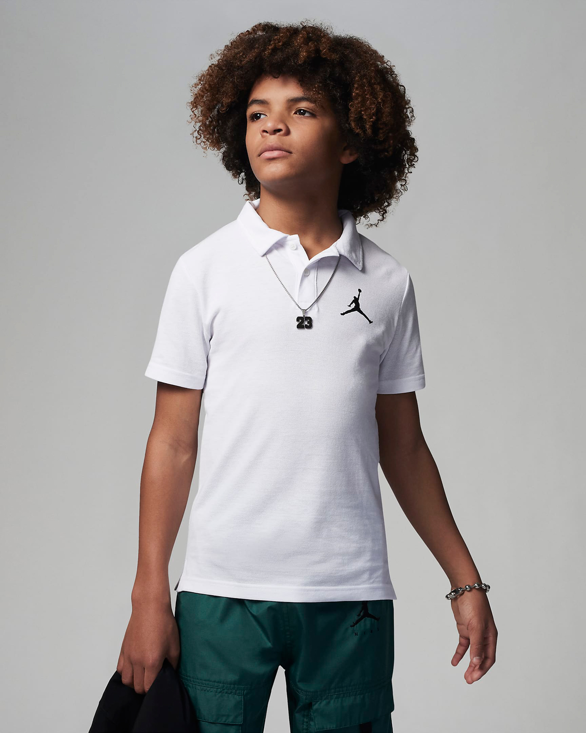 Jordan-Jumpman-Kids-GS-Grade-School-Polo-Shirt-White