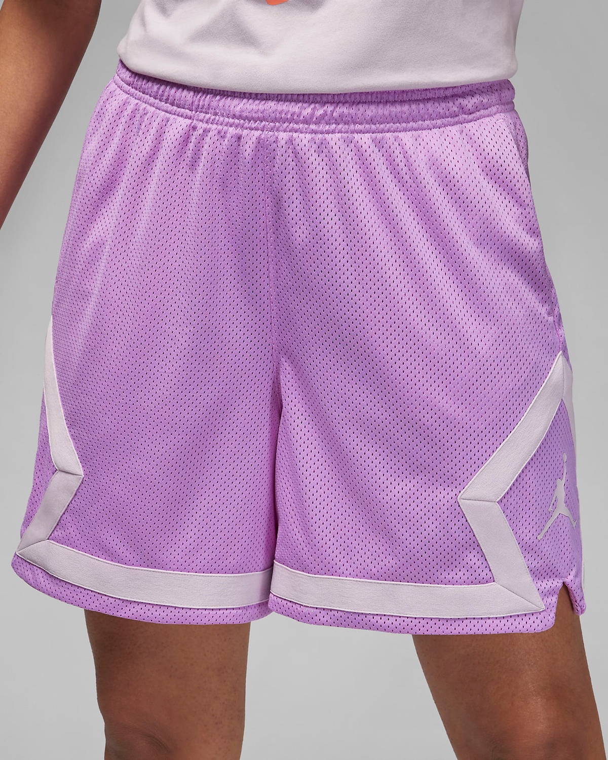 Jordan-iced-Lilac-Womens-Diamond-Shorts
