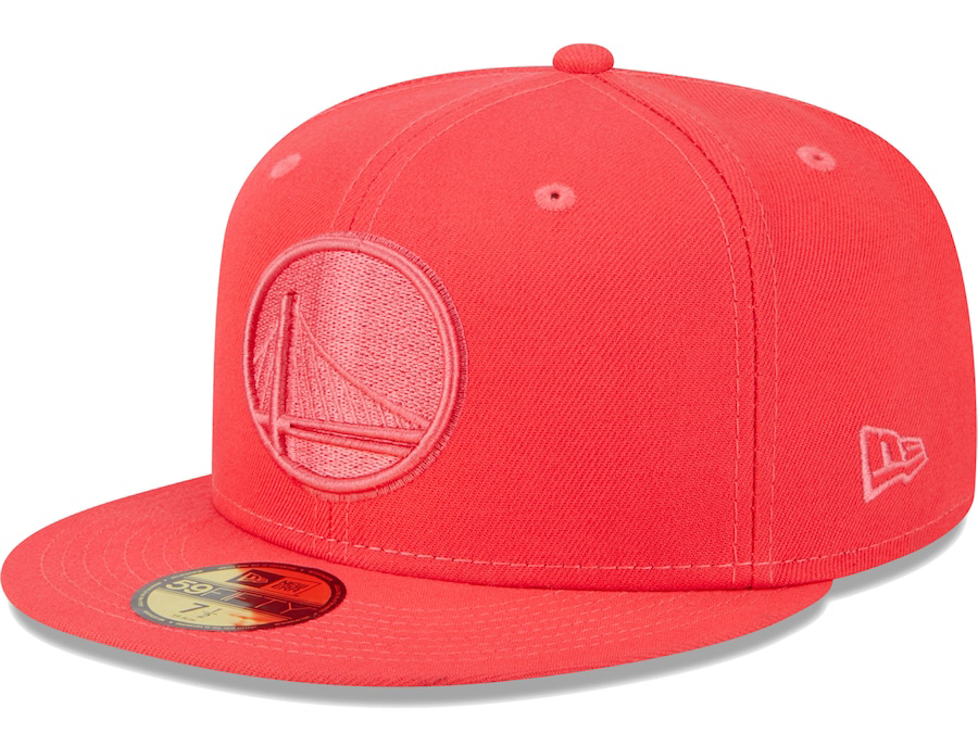 New-Era-Golden-State-Warriors-Infrared-Fitted-Hat
