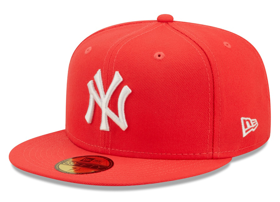 New-Era-New-York-Yankees-Lava-Highlighter-Fitted-Hat