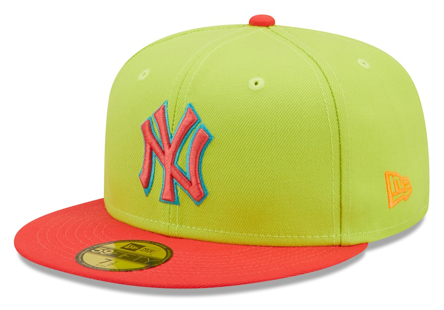 New-Era-New-York-Yankees-Volt-Red-Fitted-Hat-1