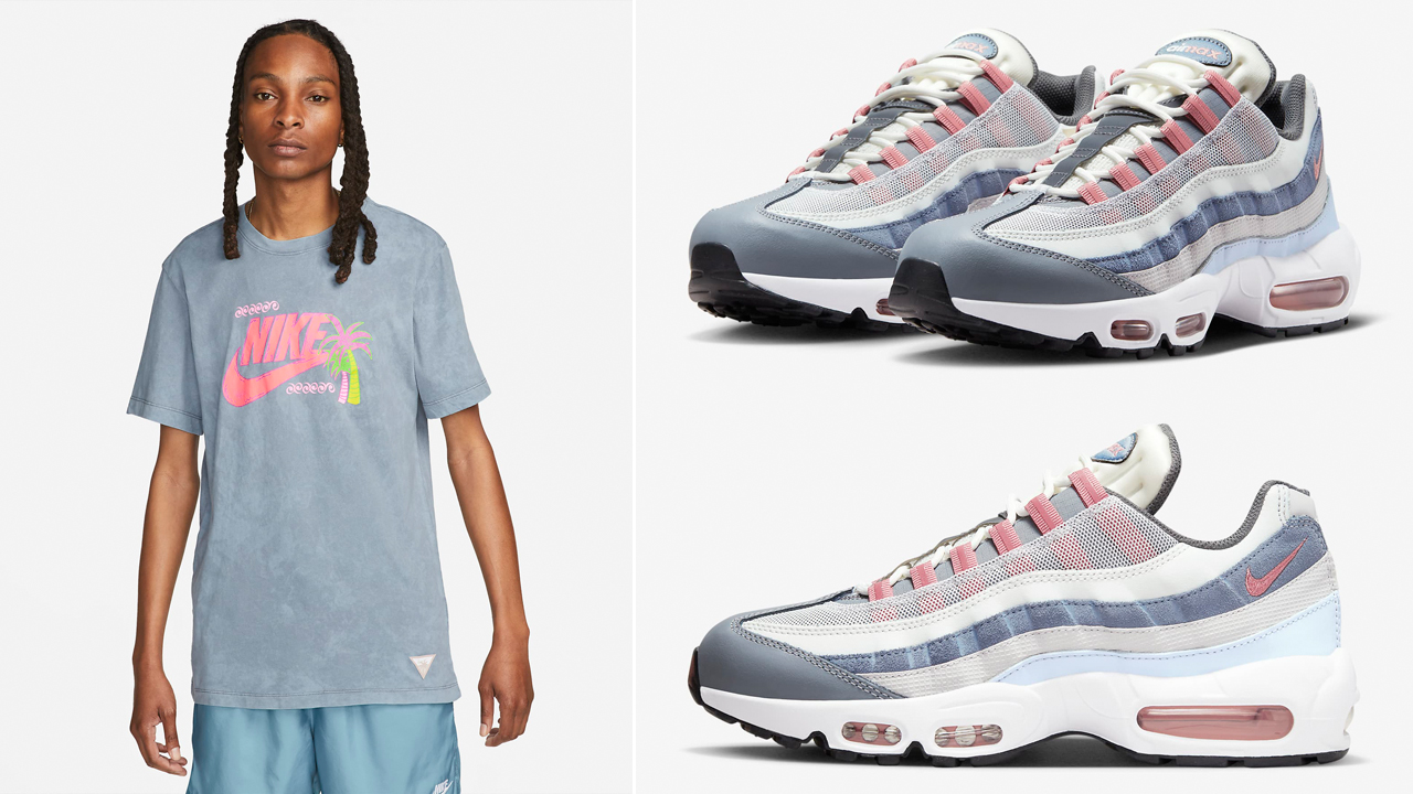 Nike-Air-Max-95-Vast-Grey-Red-Stardust-Shirts-Clothing-Outfits