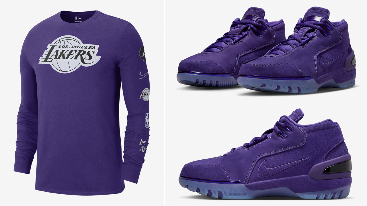 Nike-Air-Zoom-Generation-Court-Purple-Lakers-Shirt