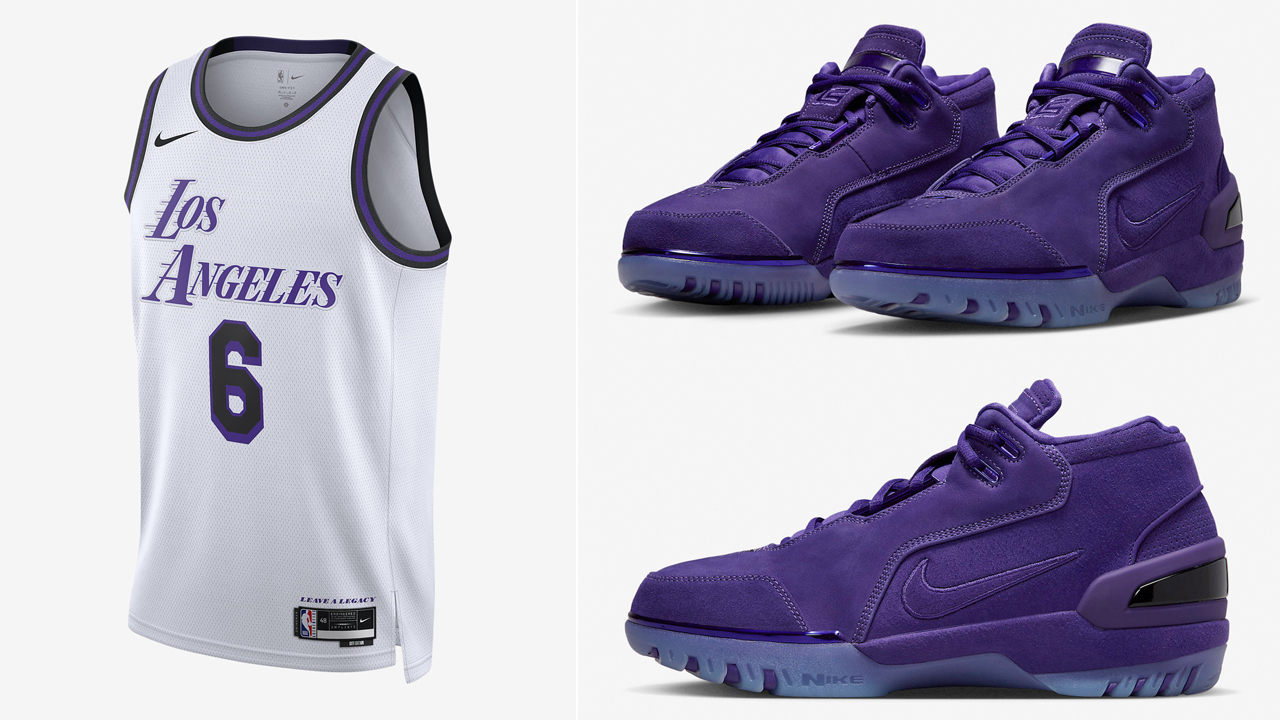 Nike-Air-Zoom-Generation-Court-Purple-LeBron-Lakers-Jersey