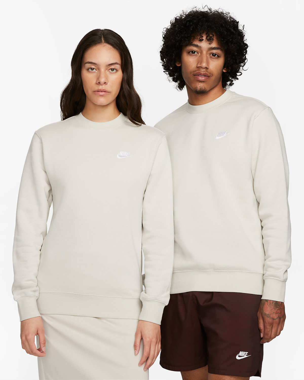 Nike-Club-Fleece-Crew-Sweatshirt-Light-Bone