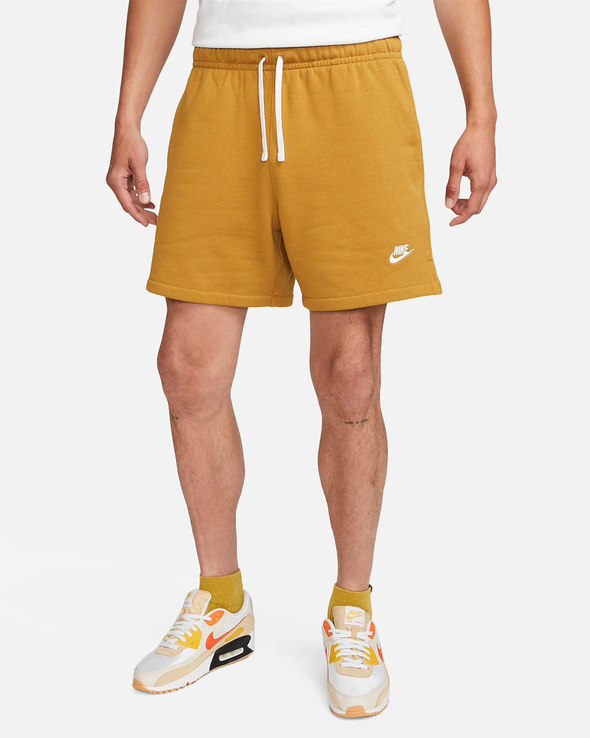 Nike-Club-Fleece-Flow-Shorts-Bronzine