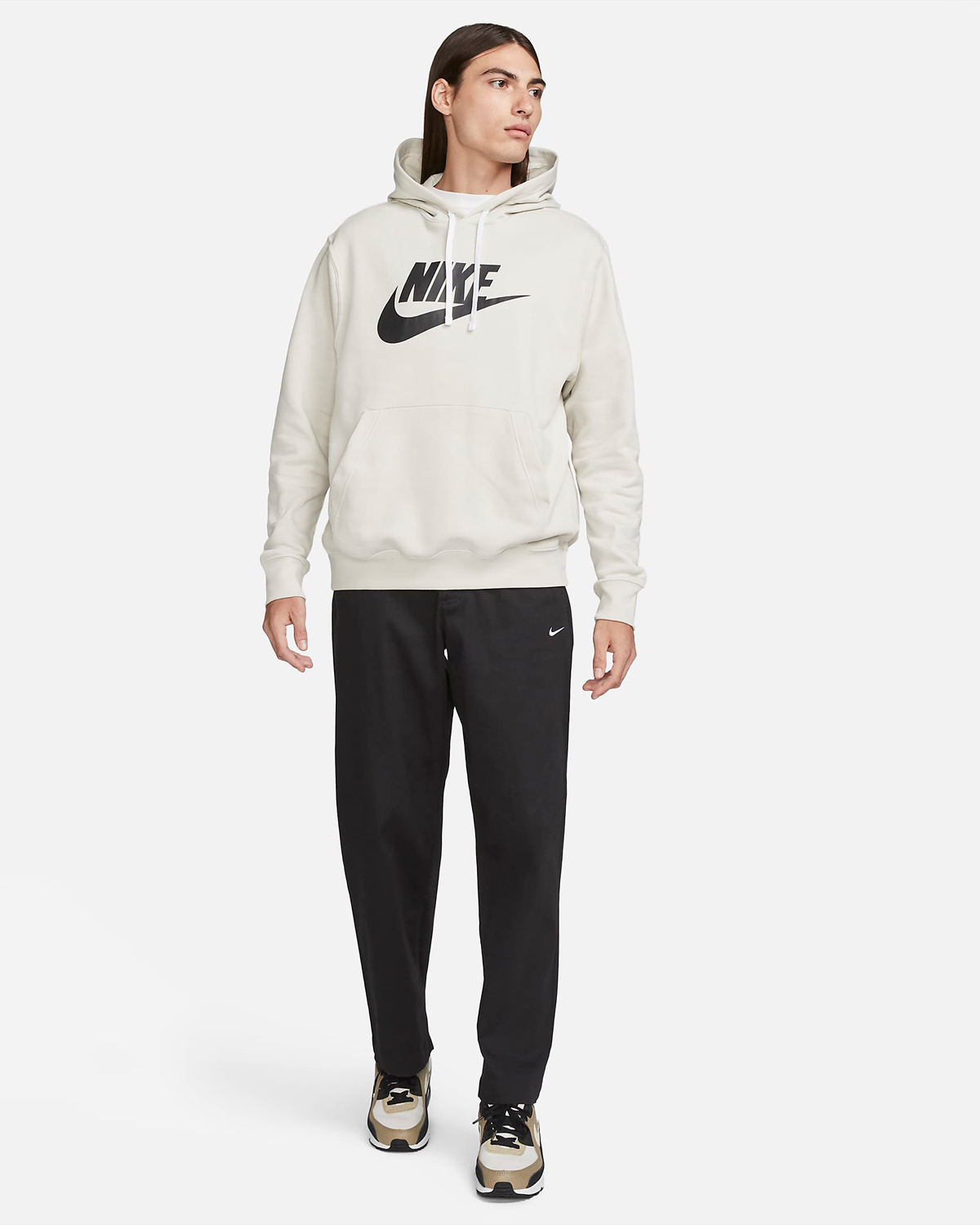 Nike-Club-Fleece-Graphic-Hoodie-Light-Bone-Outfit
