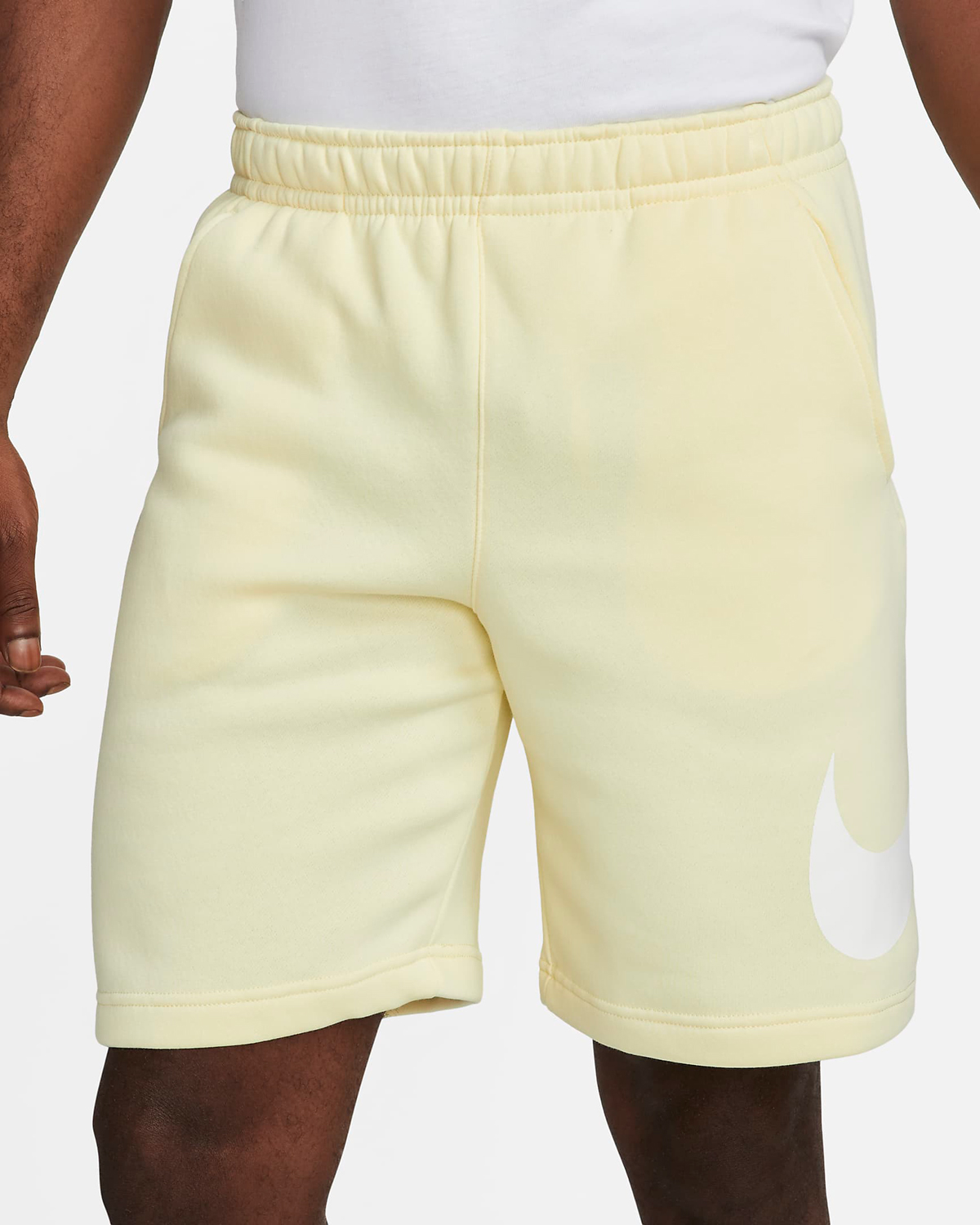 Nike-Club-Fleece-Shorts-Alabaster