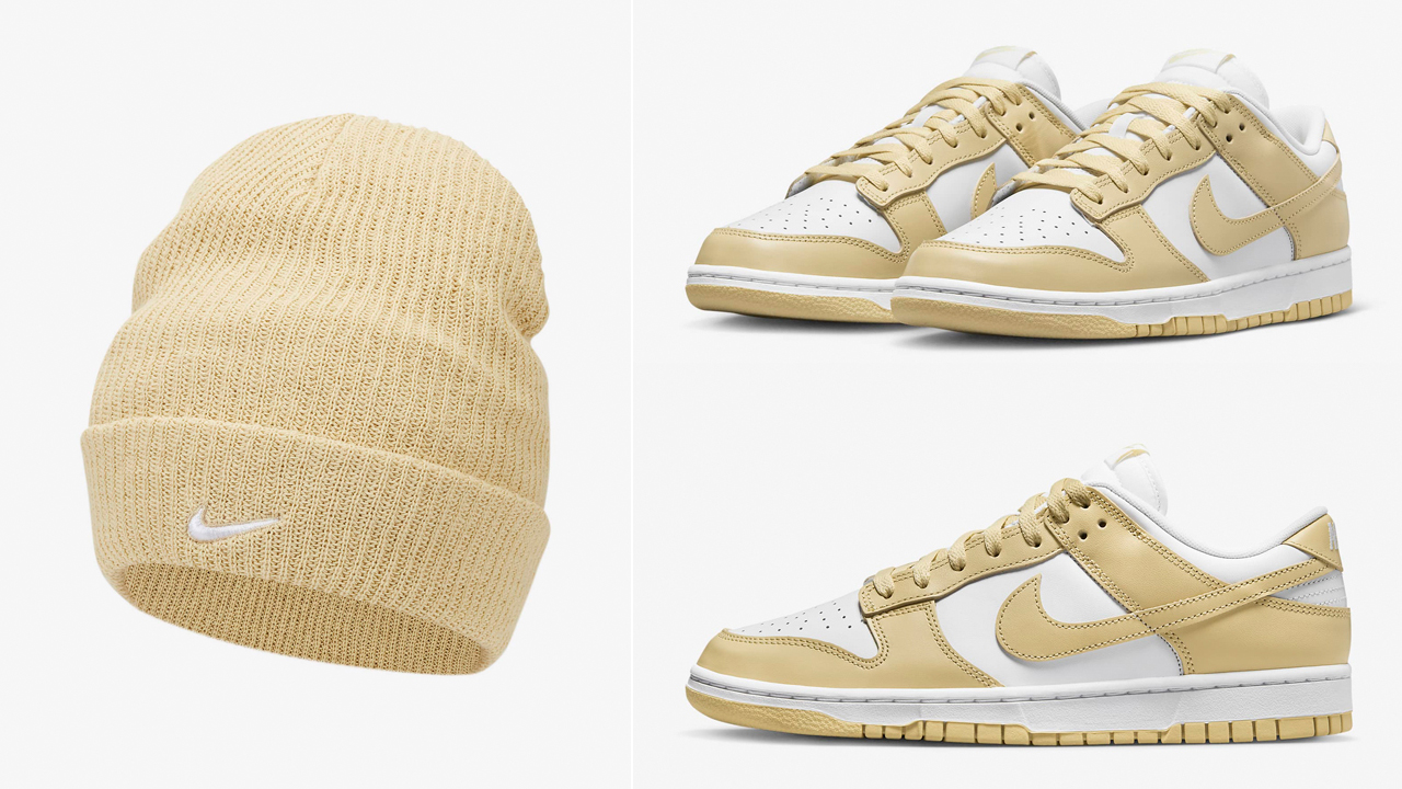 Nike-Dunk-Low-Team-Gold-Beanie-Hat-to-Match