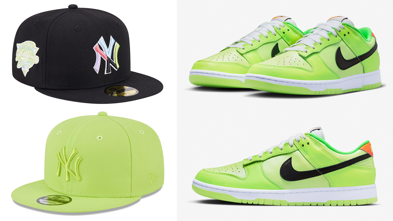 Nike-Dunk-Low-Volt-Glow-in-Dark-Hats