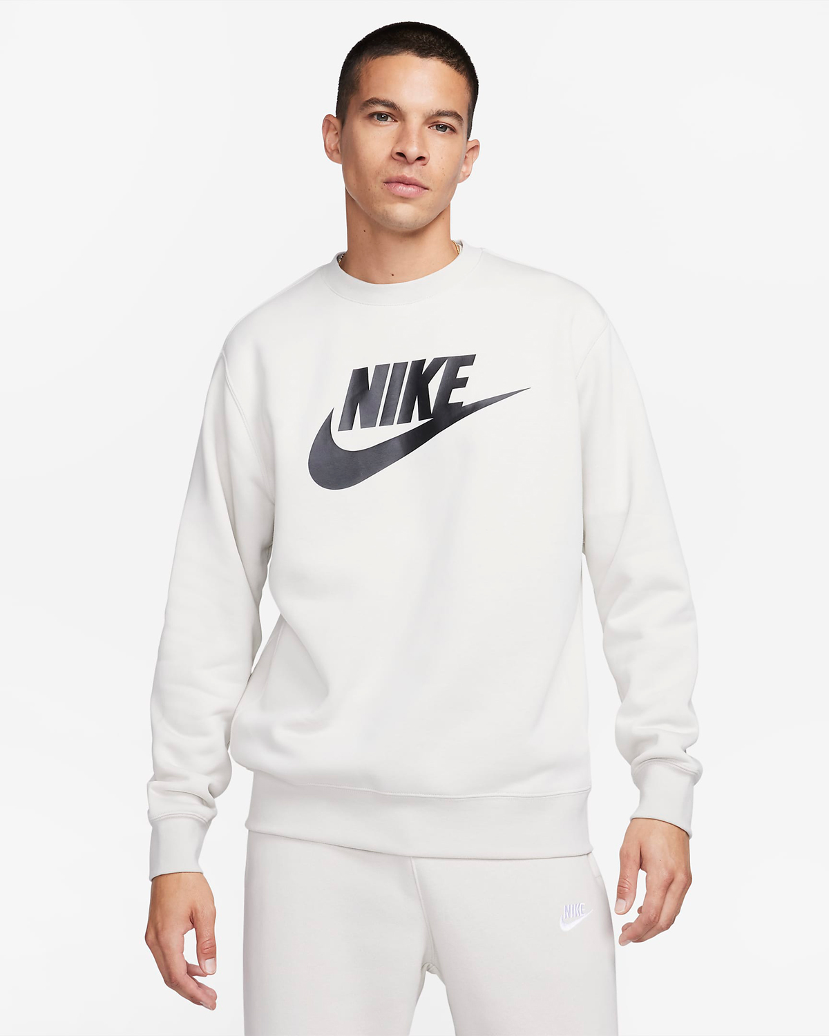 Nike-Sportswear-Club-Fleece-Graphic-Crew-Sweatshirt-Light-Bone