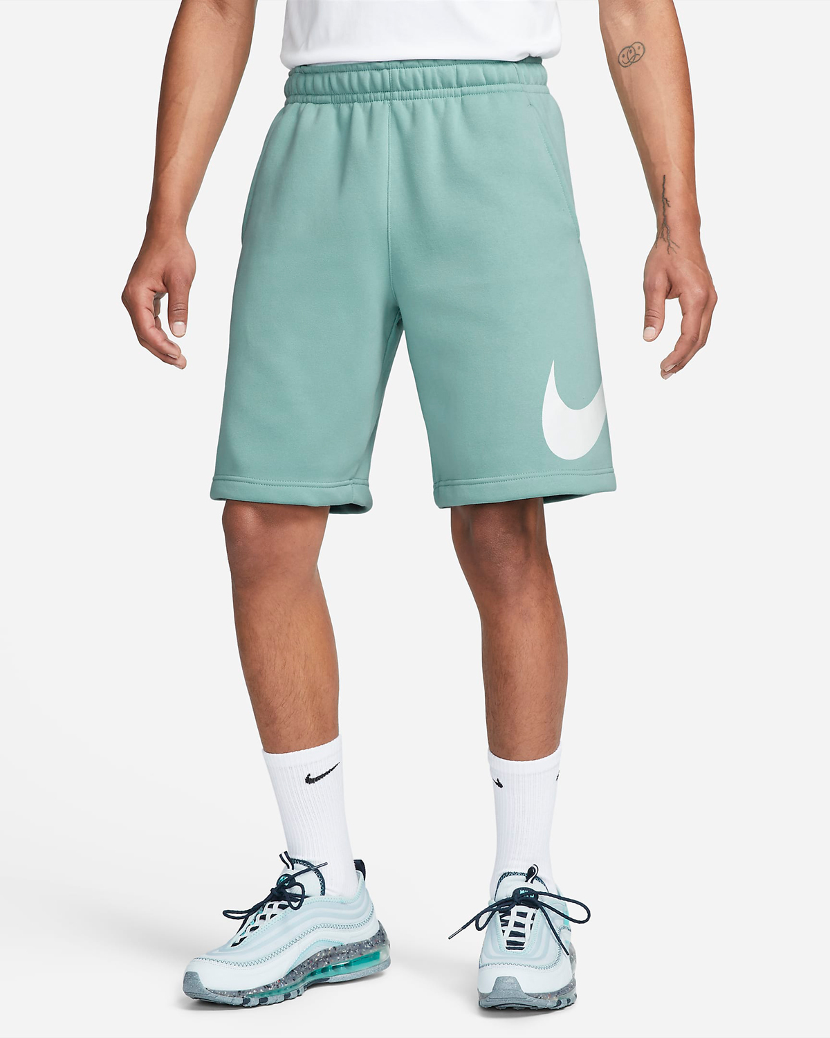 Nike-Sportswear-Club-Fleece-Graphic-Shorts-Mineral