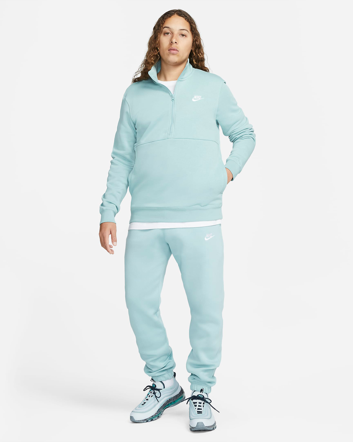 Nike-Sportswear-Club-Fleece-Half-Zip-Pullover-Top-Mineral-Outfit