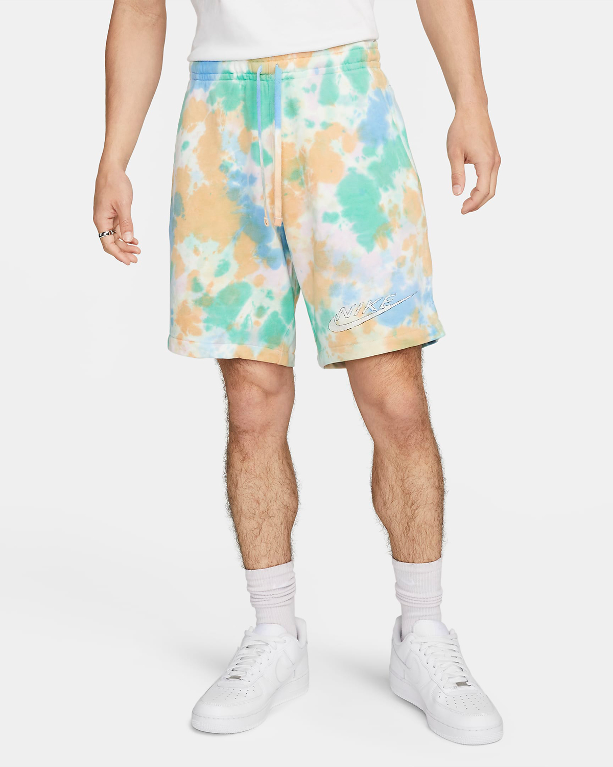 Nike-Sportswear-Club-Fleece-Ice-Dye-Shorts-Photo-Blue-1