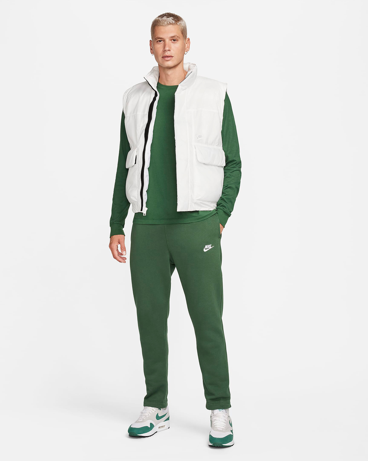 Nike-Sportswear-Club-Long-Sleeve-T-Shirt-Fir-Green-Outfit