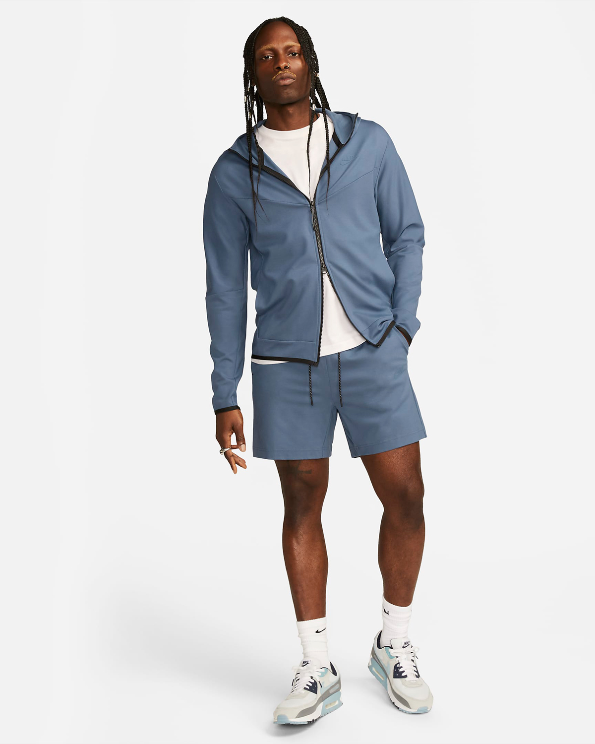 Nike-Tech-Fleece-Lightweight-Zip-Hoodie-Diffused-Blue-Outfit