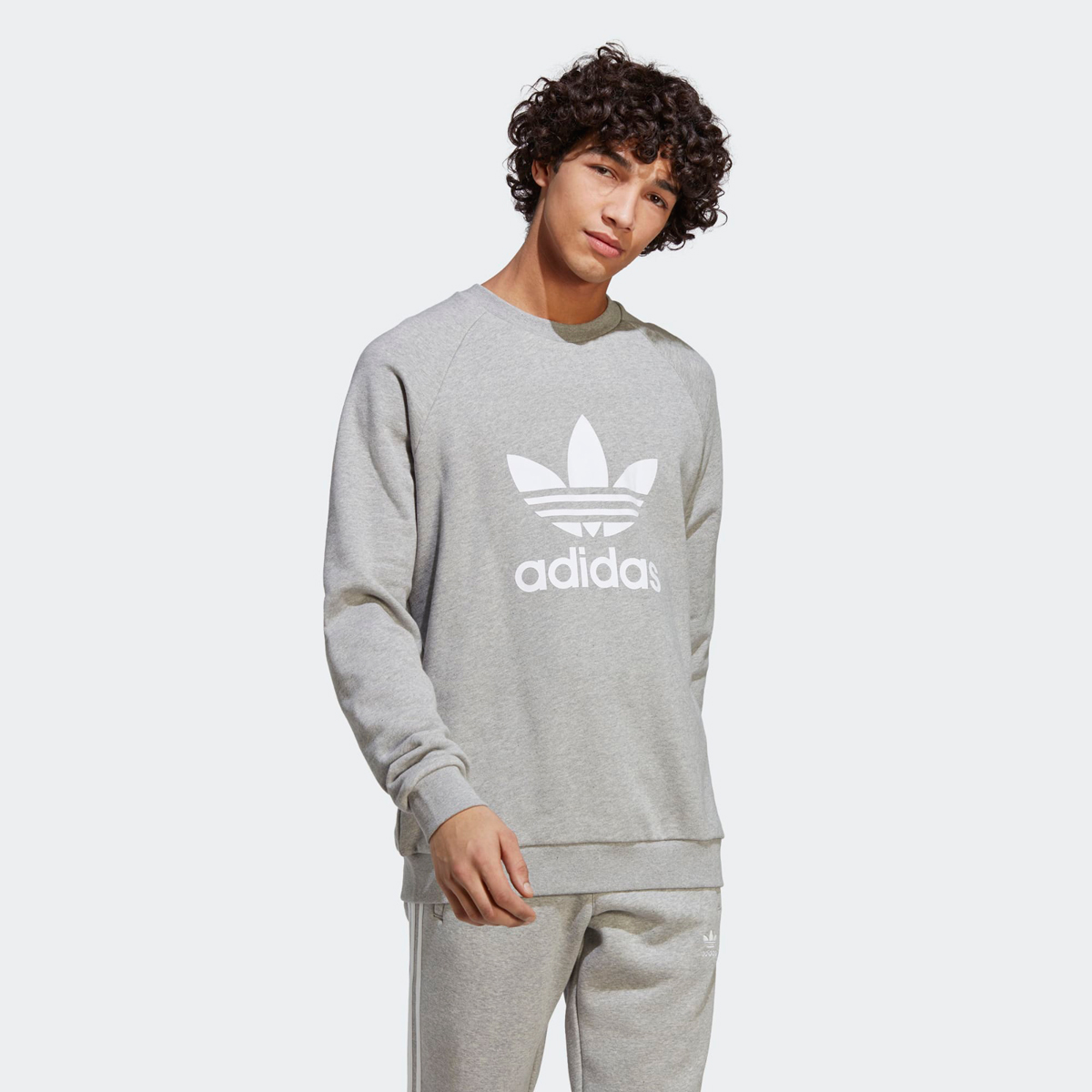 adidas-Adicolor-Trefoil-Sweatshirt-Grey