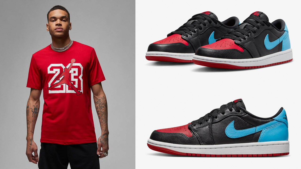Air-Jordan-1-Low-UNC-to-Chicago-Mens-Shirts-Clothing-Outfits