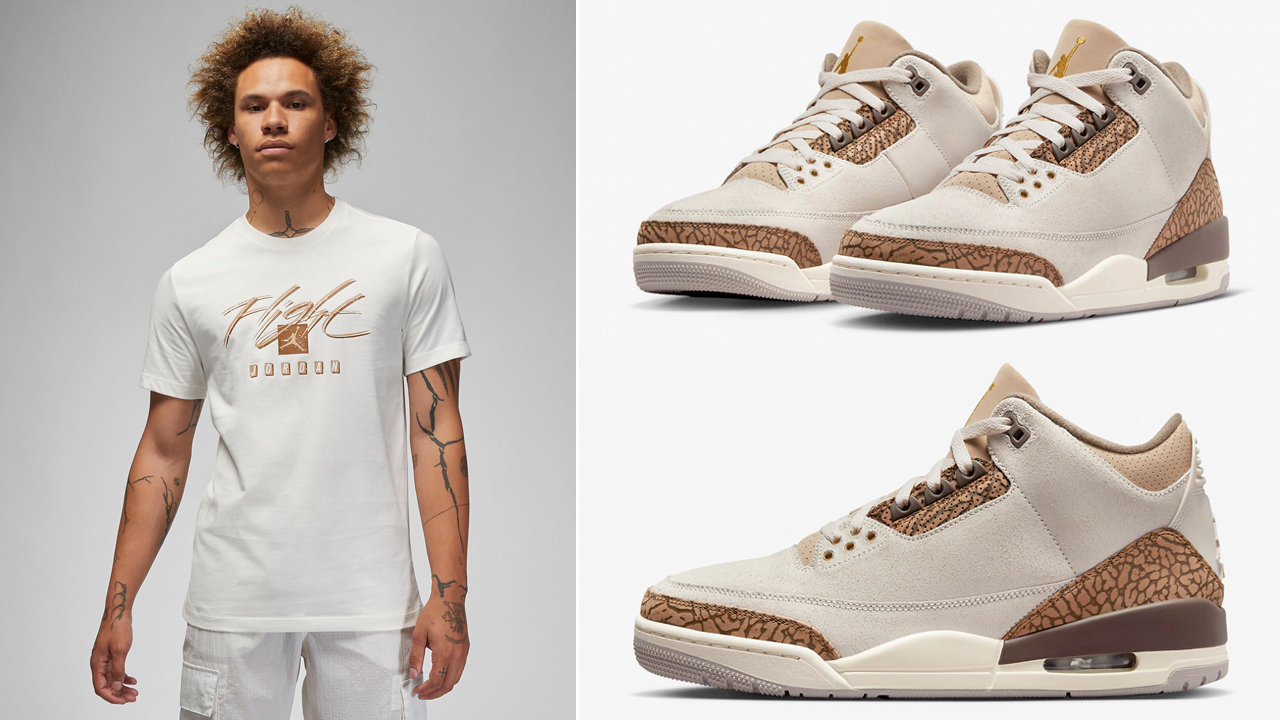 Air-Jordan-3-Palomino-Shirts-Outfits-Clothing-Match