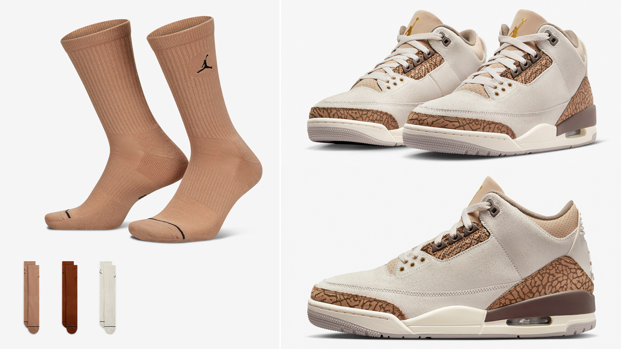Air-Jordan-3-Palomino-Socks-to-Match