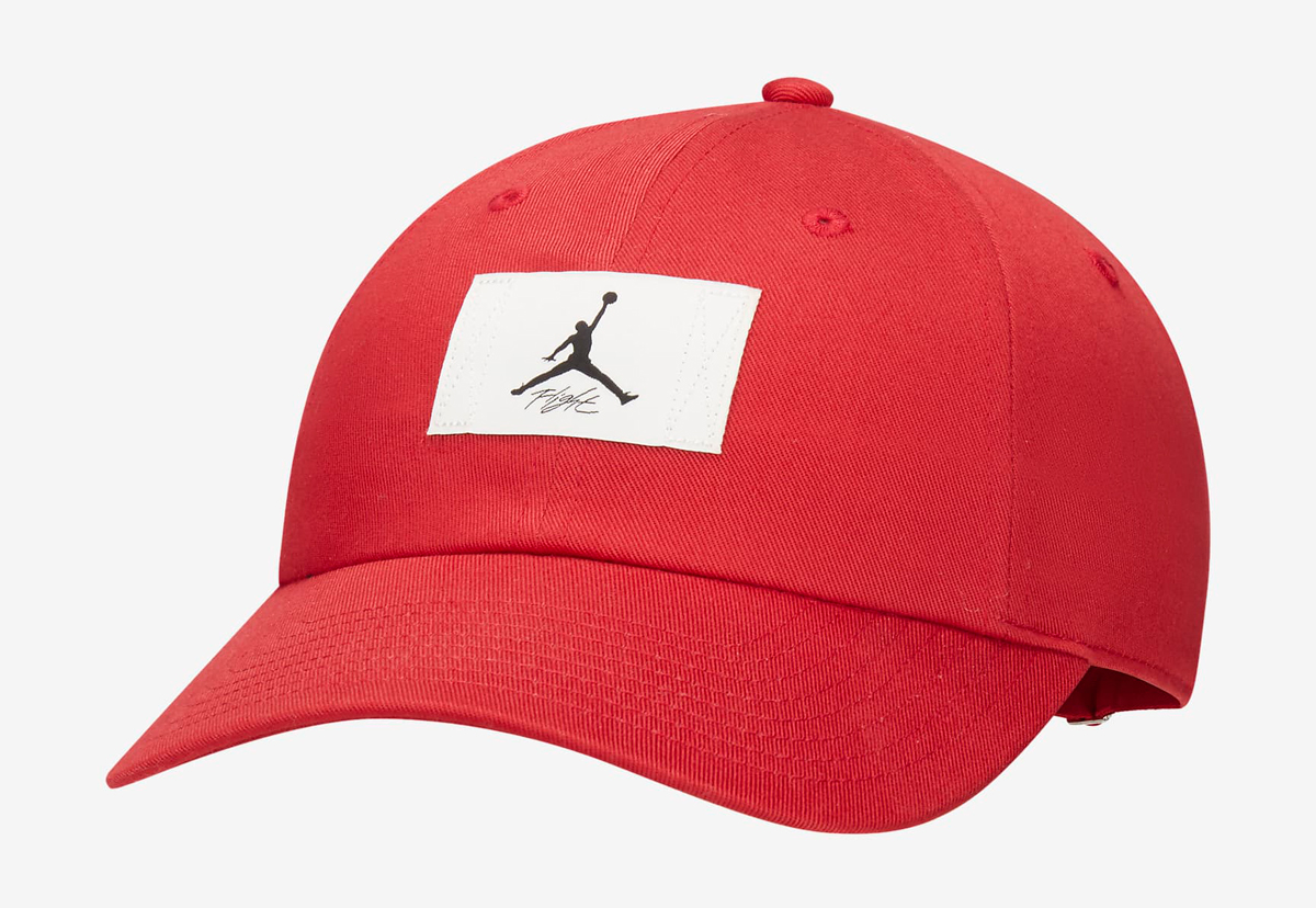 Jordan-Club-Adjustable-Cap-Gym-Red-1