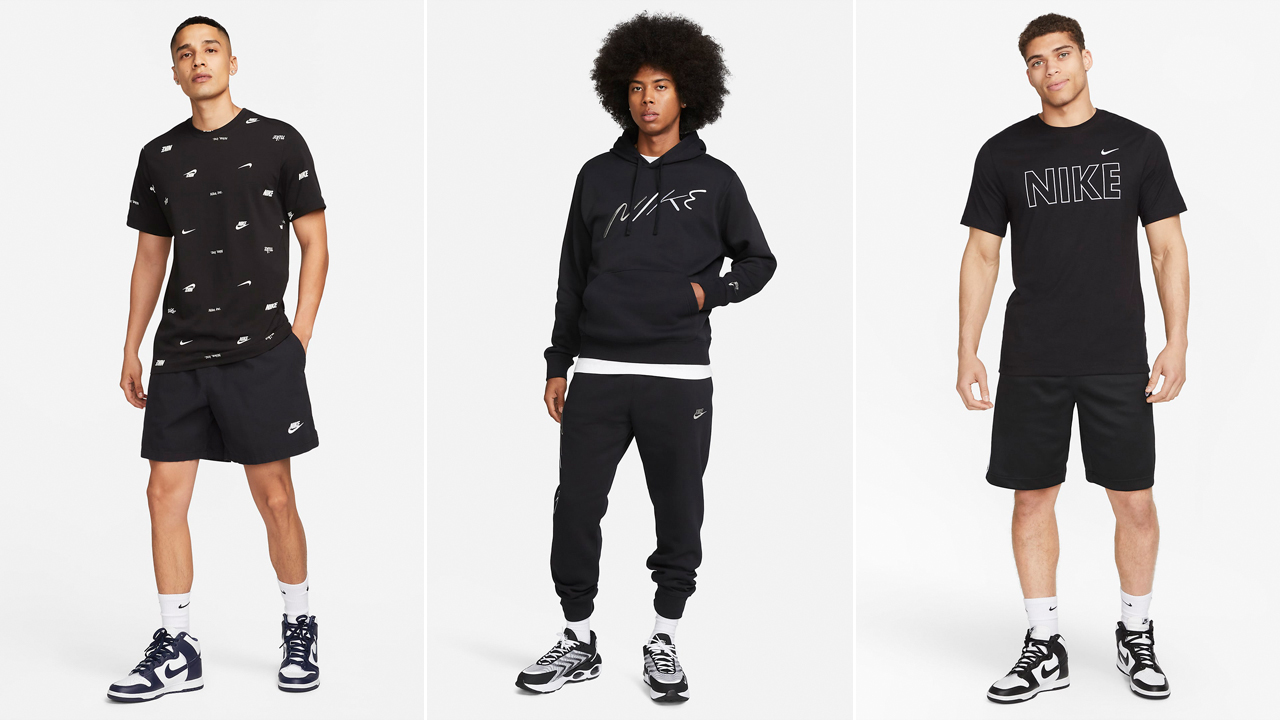 NIke-Black-White-Clothing-Sneakers-Outfits