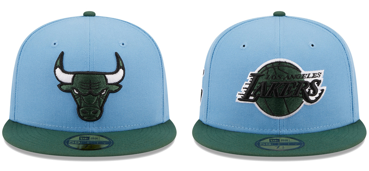 New-Era-NBA-Light-Blue-Green-Two-Tone-Fitted-Caps
