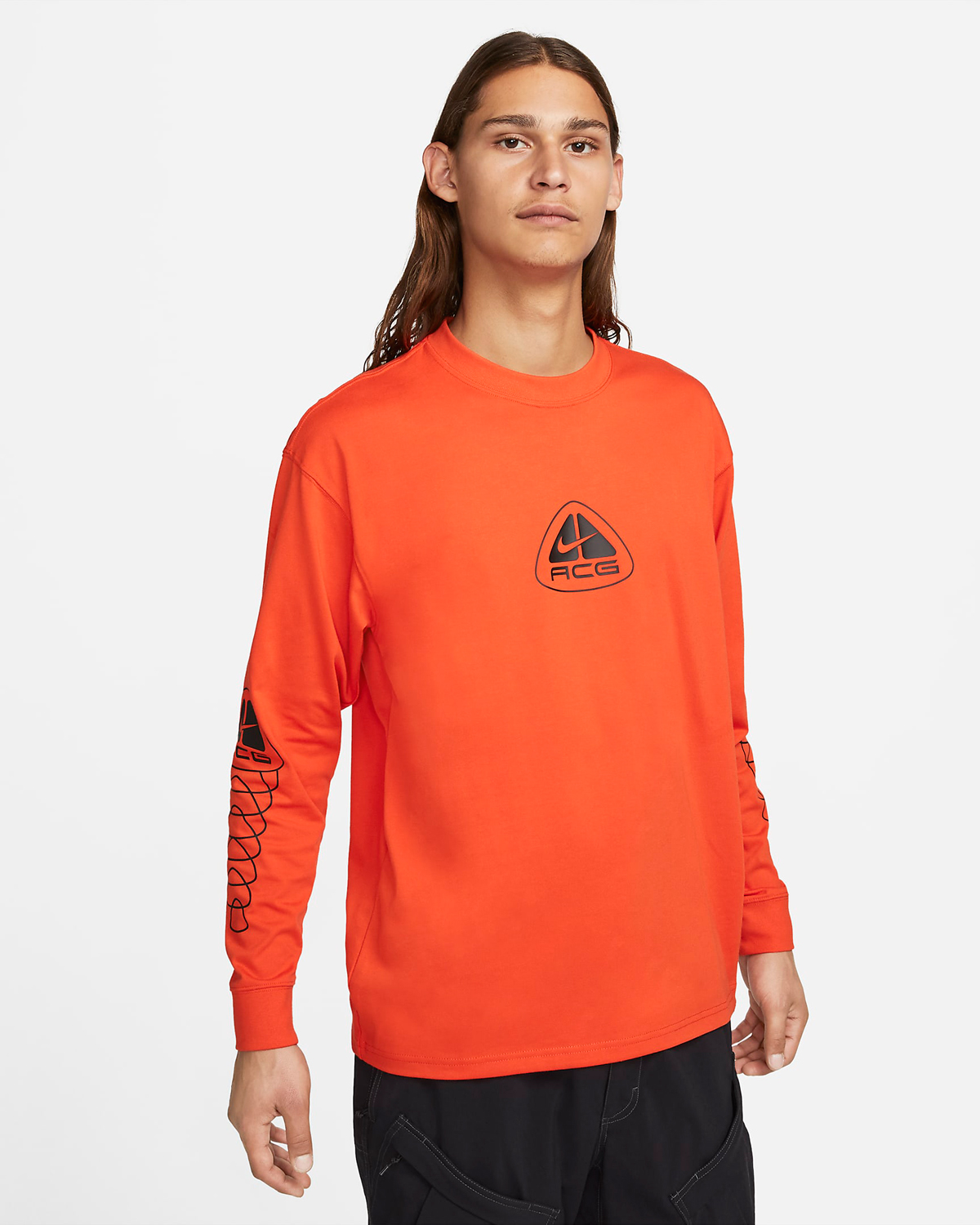 Nike-ACG-Long-Sleeve-T-Shirt-Picante-Red