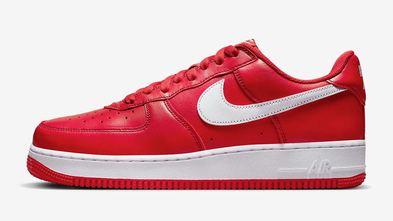Nike-Air-Force-1-Low-University-Red-White
