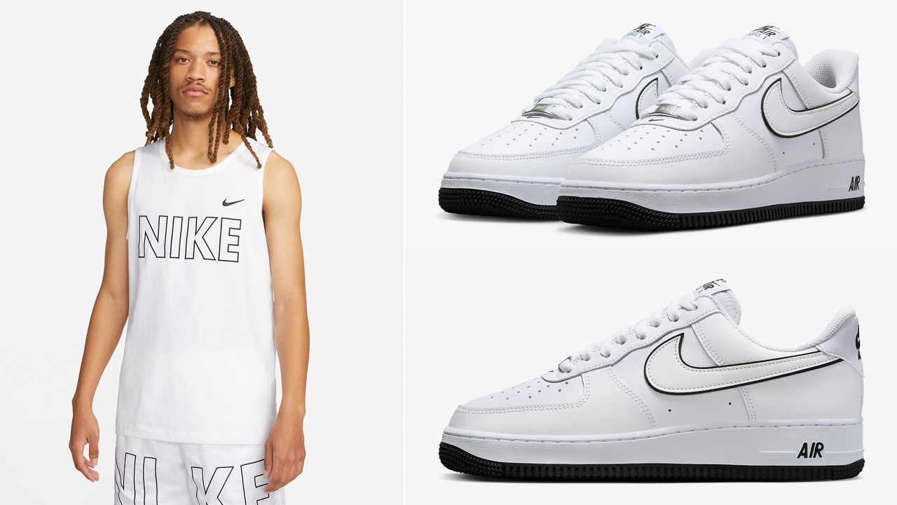 Nike-Air-Force-1-Low-White-Black-Shirts-Outfits-to-Match
