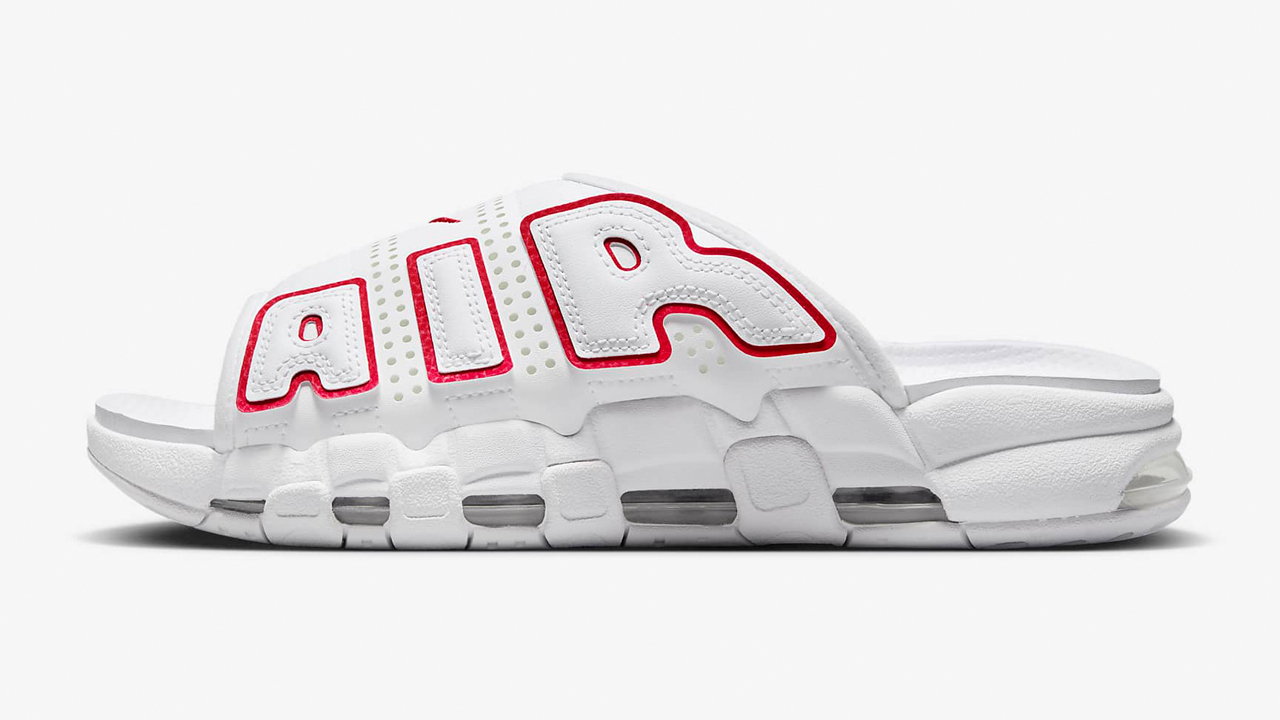 Nike-Air-More-Uptempo-Slides-White-University-Red-Release-Date