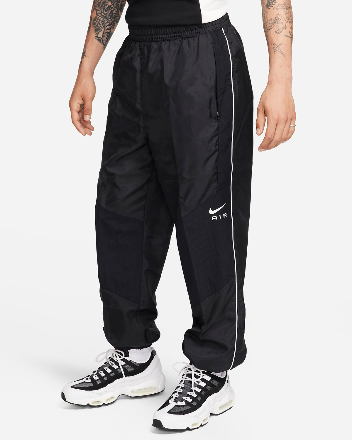 Nike-Air-Woven-Pants-Black-White