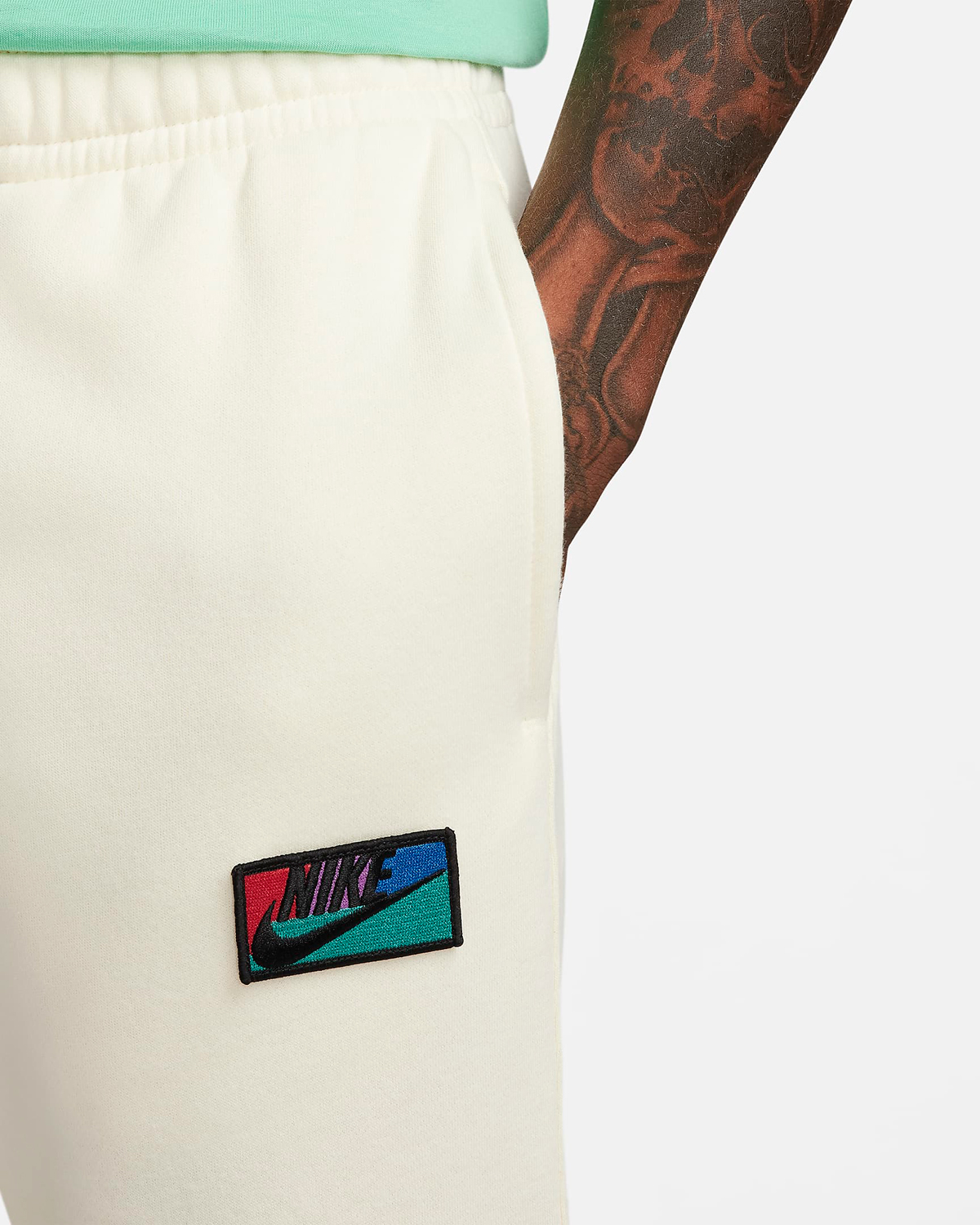 Nike-Club-Fleece-Patch-Pants-Coconut-Milk-2