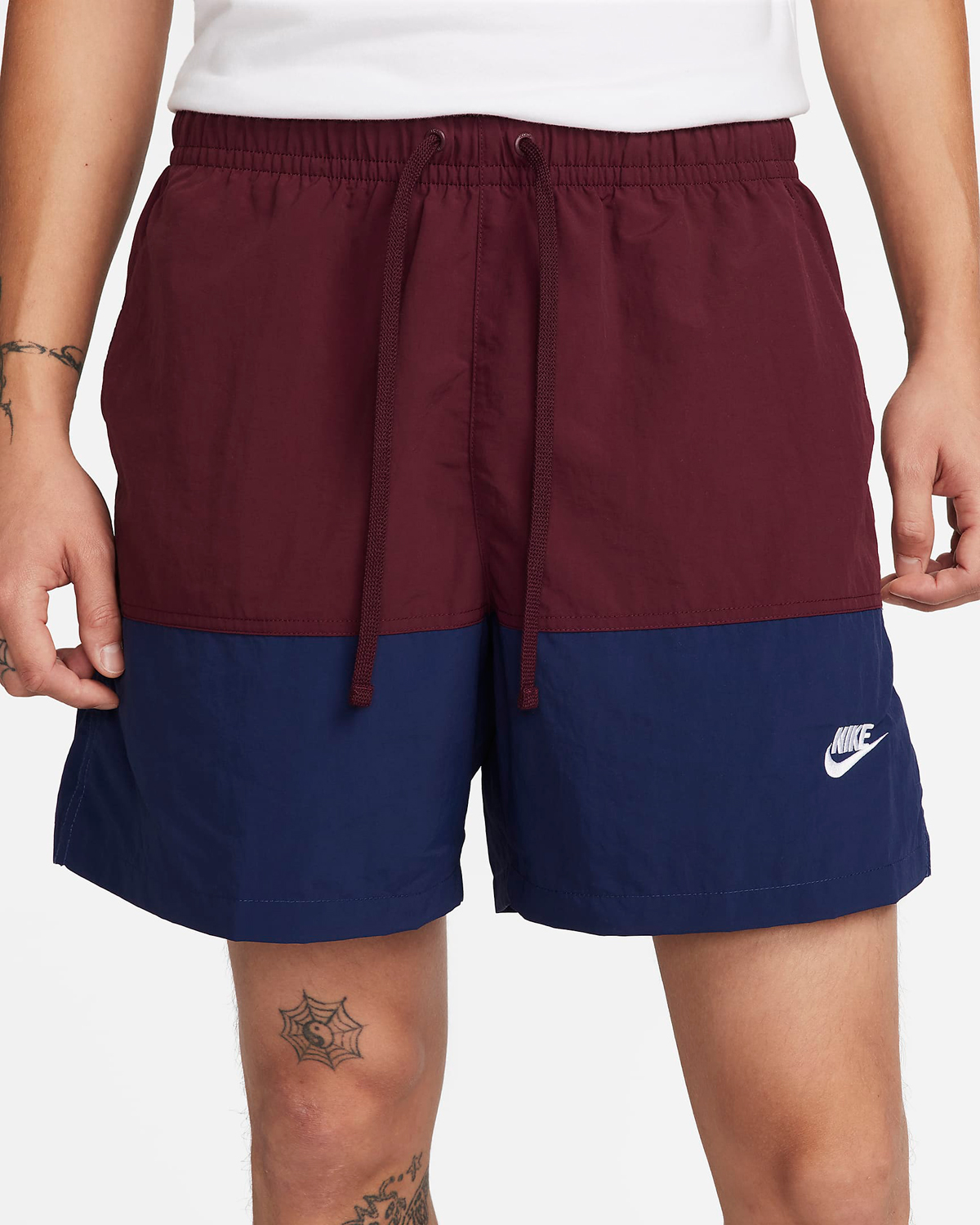 Nike-Club-Woven-Color-Blocked-Shorts-Night-Maroon-Midnight-Navy