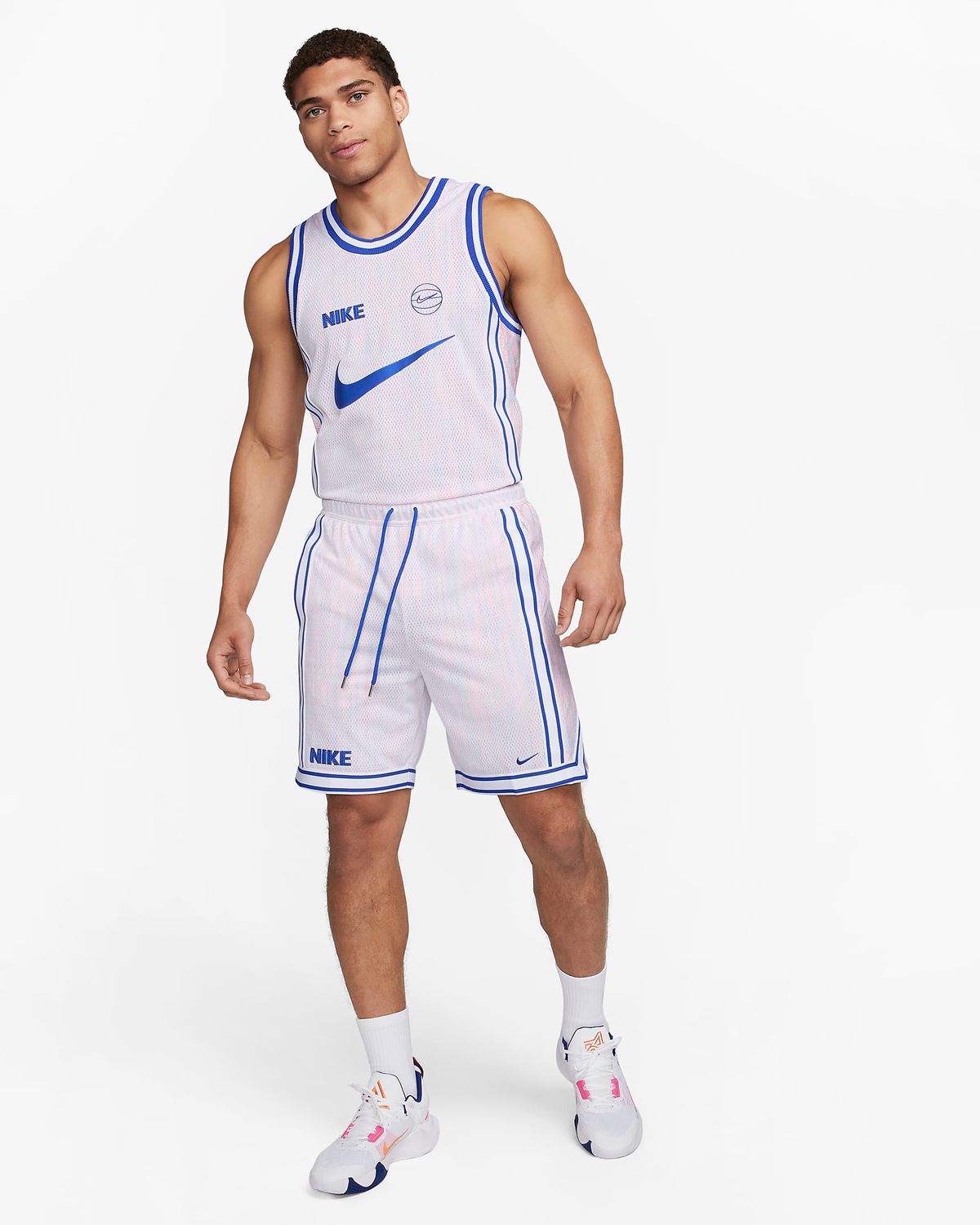 Nike-Dri-Fit-DNA-Basketball-Jersey-and-Shorts-White-Game-Royal