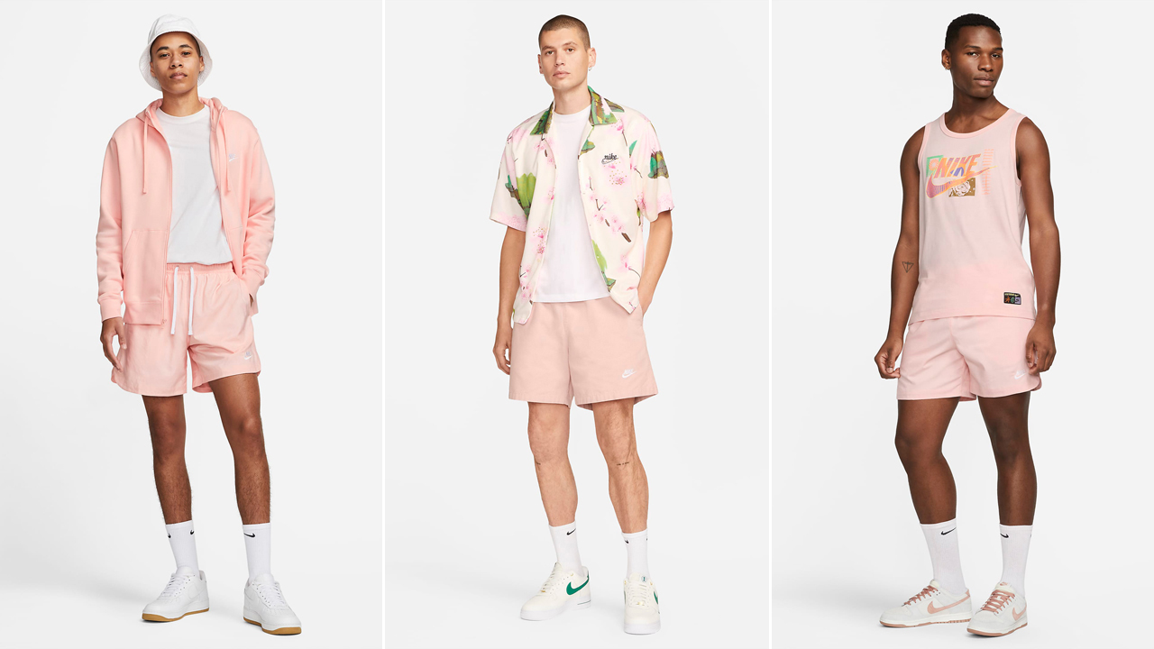 Nike-Pink-Bloom-Clothing-Sneakers-Outfits