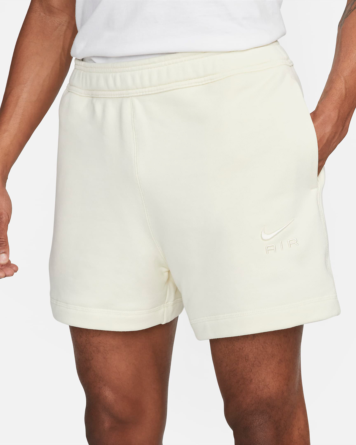 Nike-Sportswear-Air-French-Terry-Shorts-Coconut-Milk-2