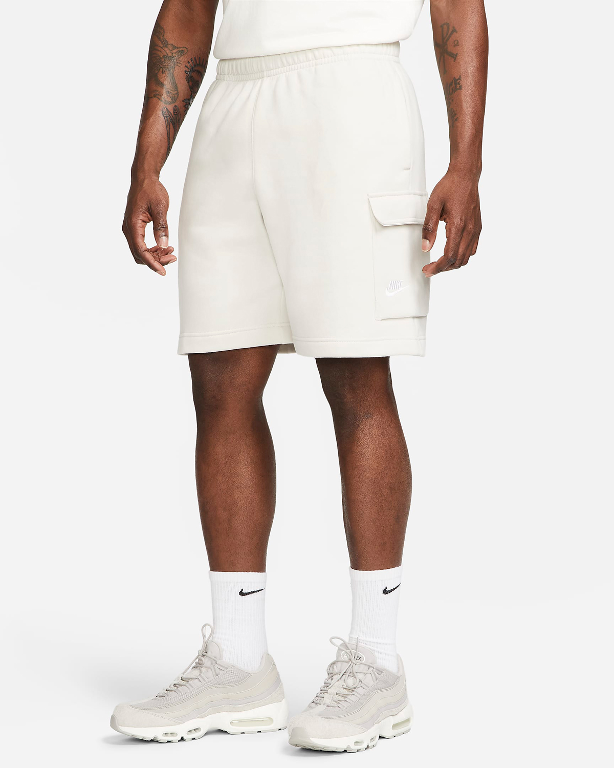 Nike-Sportswear-Club-Cargo-Shorts-Light-Bone-1